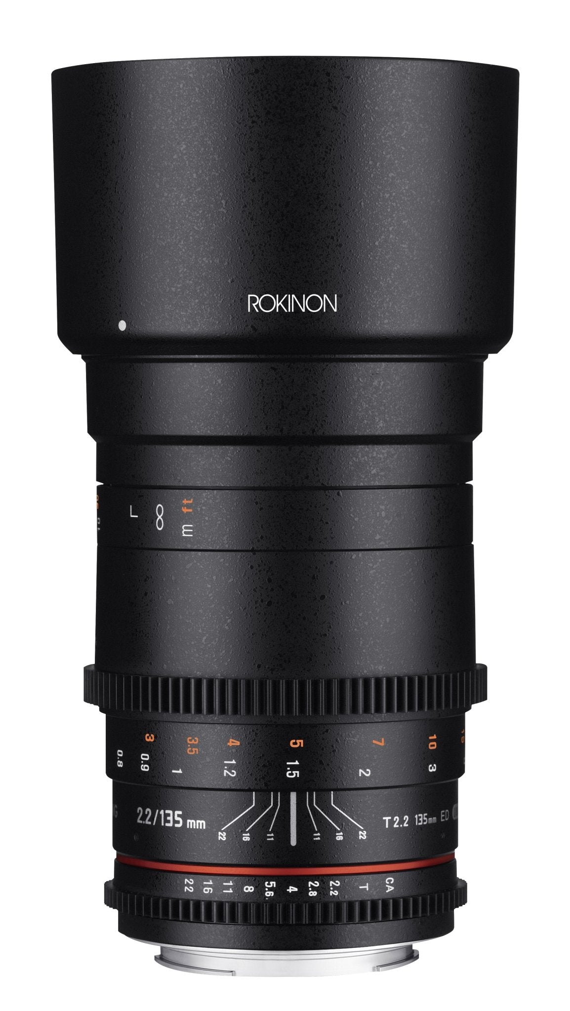 135mm T2.2 Full Frame Telephoto Cine DS - Rokinon Lenses 