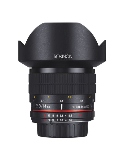 14mm F2.8 Full Frame Ultra Wide Angle - Rokinon Lenses - FE14M-C