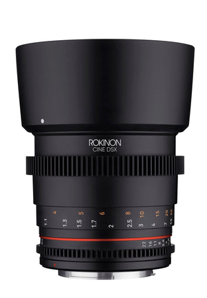 85mm T1.5 High Speed Full Frame Telephoto Cine DSX - Rokinon Lenses - DSX85-C