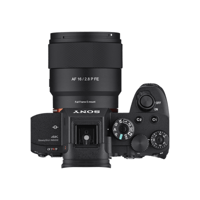 16mm F2.8 AF Wide Angle Lens for Sony FE Mount (Prima FE Series) - Rokinon Lenses - IO1628 - E
