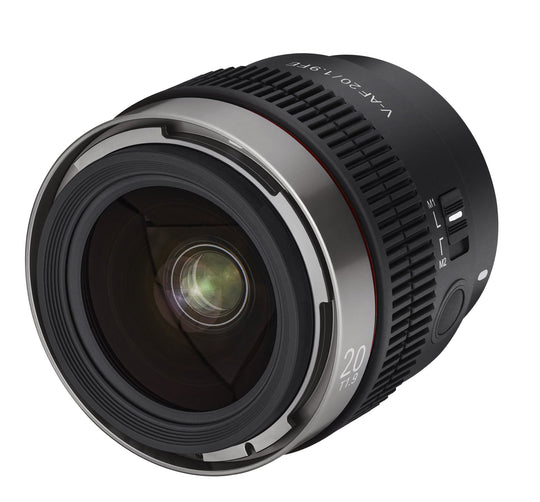 20mm T1.9 Full Frame Cine Auto Focus for Sony E - Rokinon Lenses