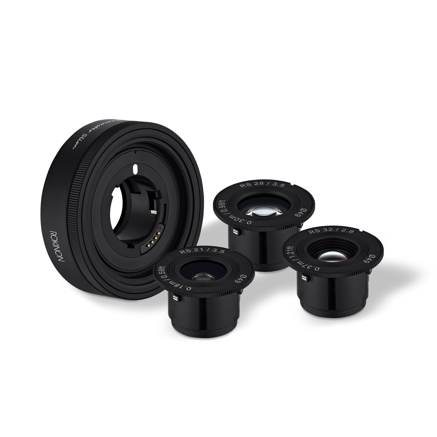 Rokinon Remaster Slim 3 Lens System •21mm •28mm •32mm (Sony FE)