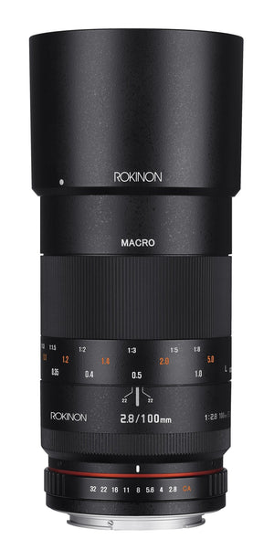 100mm F2.8 Full Frame Macro - Rokinon Lenses - 100M-C