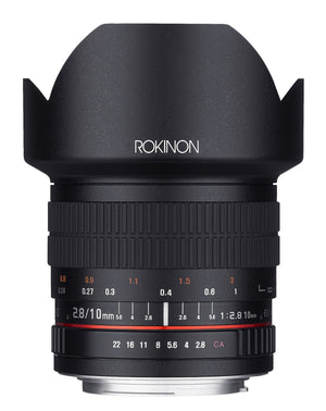 10mm F2.8 Ultra Wide Angle - Rokinon Lenses - 10M-C