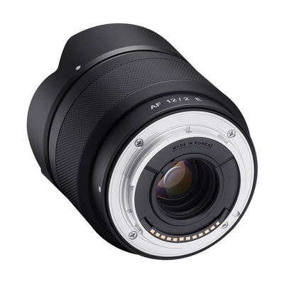 12mm F2.0 AF APS-C Compact Ultra Wide Angle (Sony E) - Rokinon Lenses - IO12AF-E