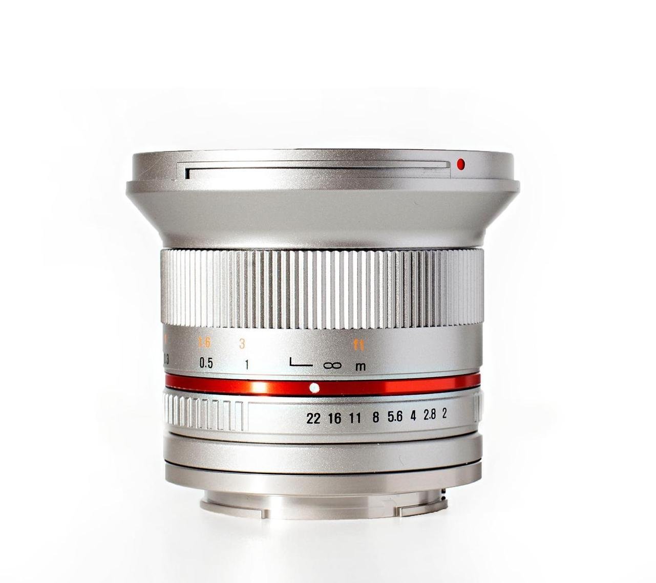 12mm F2.0 High Speed Wide Angle - Rokinon Lenses - RK12M-E-SIL