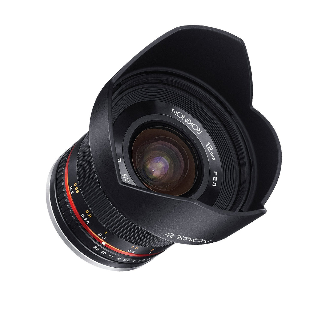 Rokinon 2024 12mm f/2.0 Manual Focus Lens Sony E Mount