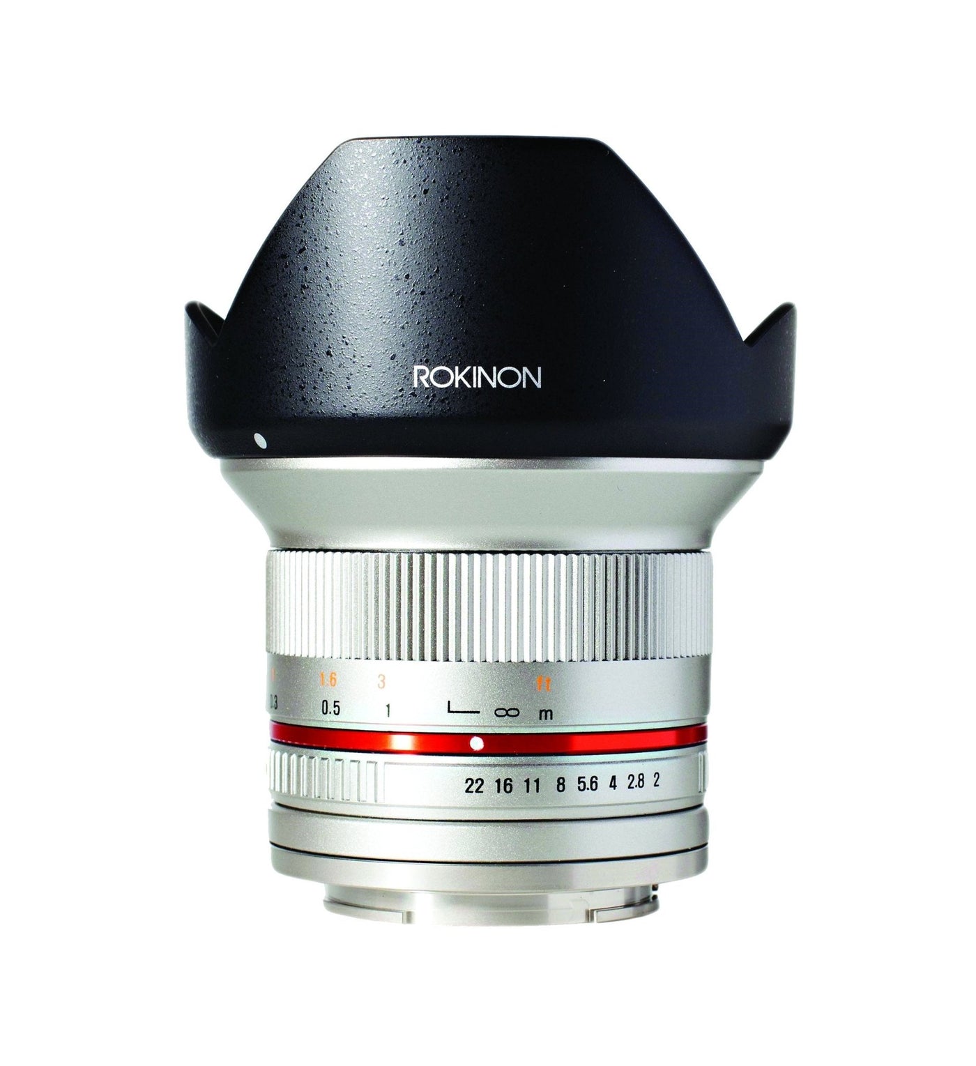 12mm F2.0 High Speed Wide Angle - Rokinon Lenses - RK12M-E-SIL