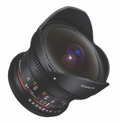 12mm T3.1 Full Frame Fisheye Cine DS - Rokinon Lenses - DS12M-C