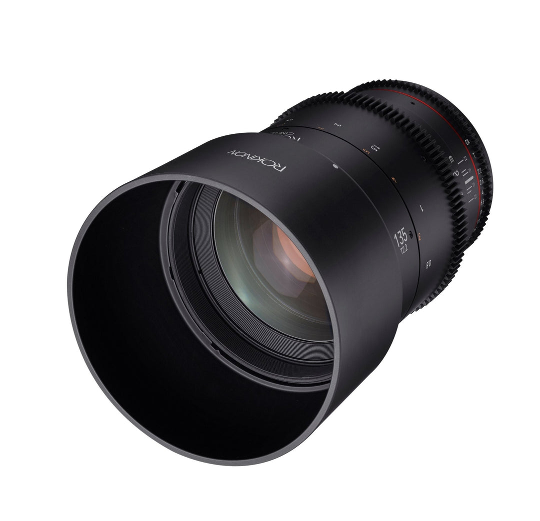 Rokinon Cine DS 135?mm t2.2?Ed UMC望遠Cineレンズ ブラック DS135M-NEX 135mm T2.2 Full Frame Telephoto Cine DSX - Rokinon Lenses