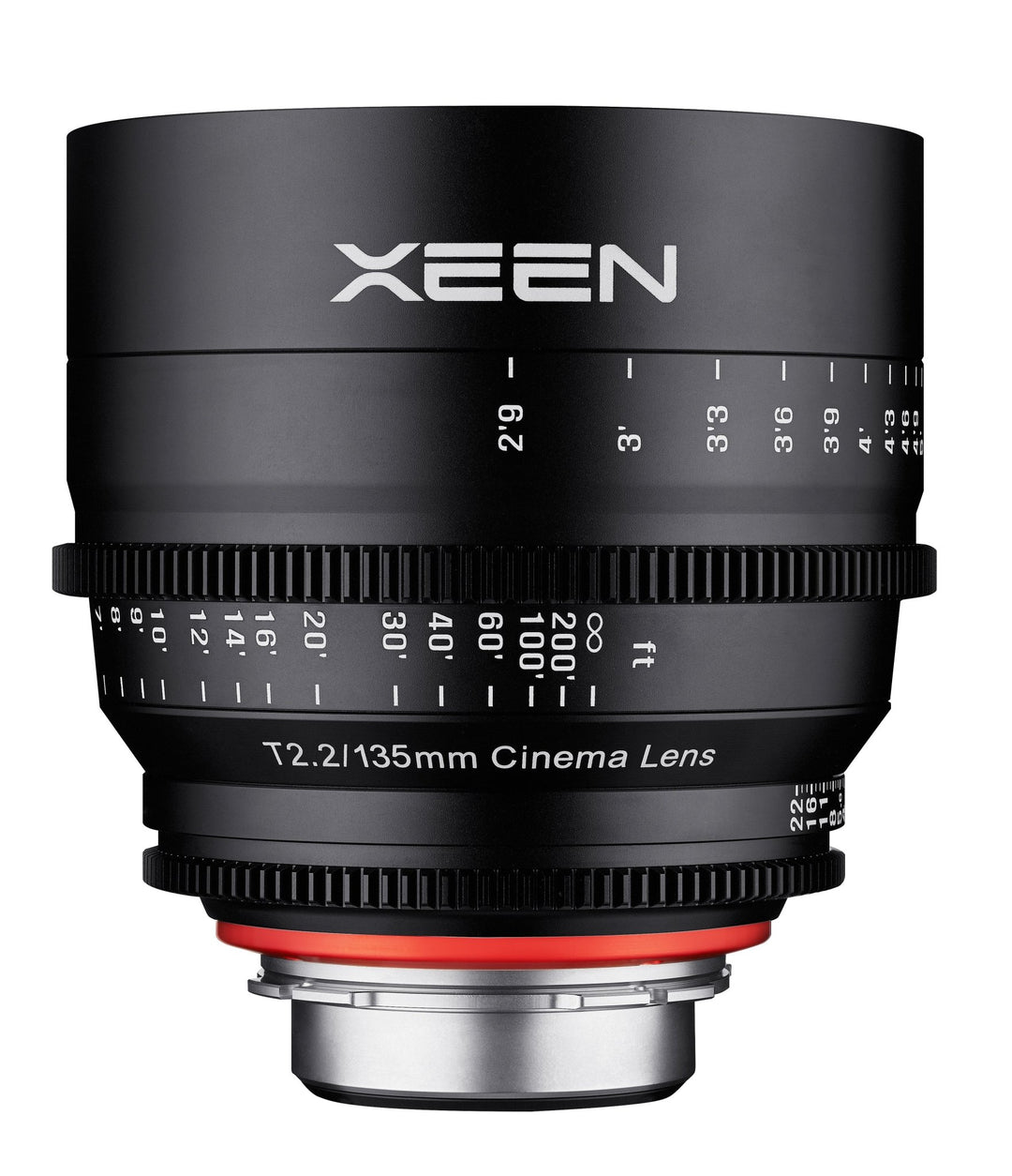 極美品 Rokinon Xeen 135mm T2.2 シネレンズ EFマウント 135mm T2.2 Telephoto XEEN Pro Cinema Lens - Rokinon Lenses