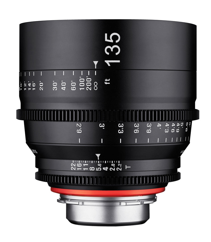 極美品 Rokinon Xeen 135mm T2.2 シネレンズ EFマウント 135mm T2.2 Telephoto XEEN Pro Cinema Lens - Rokinon Lenses