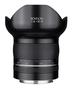 14mm F2.4 SP Full Frame Ultra Wide Angle (Canon EF with Automatic Chip) - Rokinon Lenses - SP14M-C