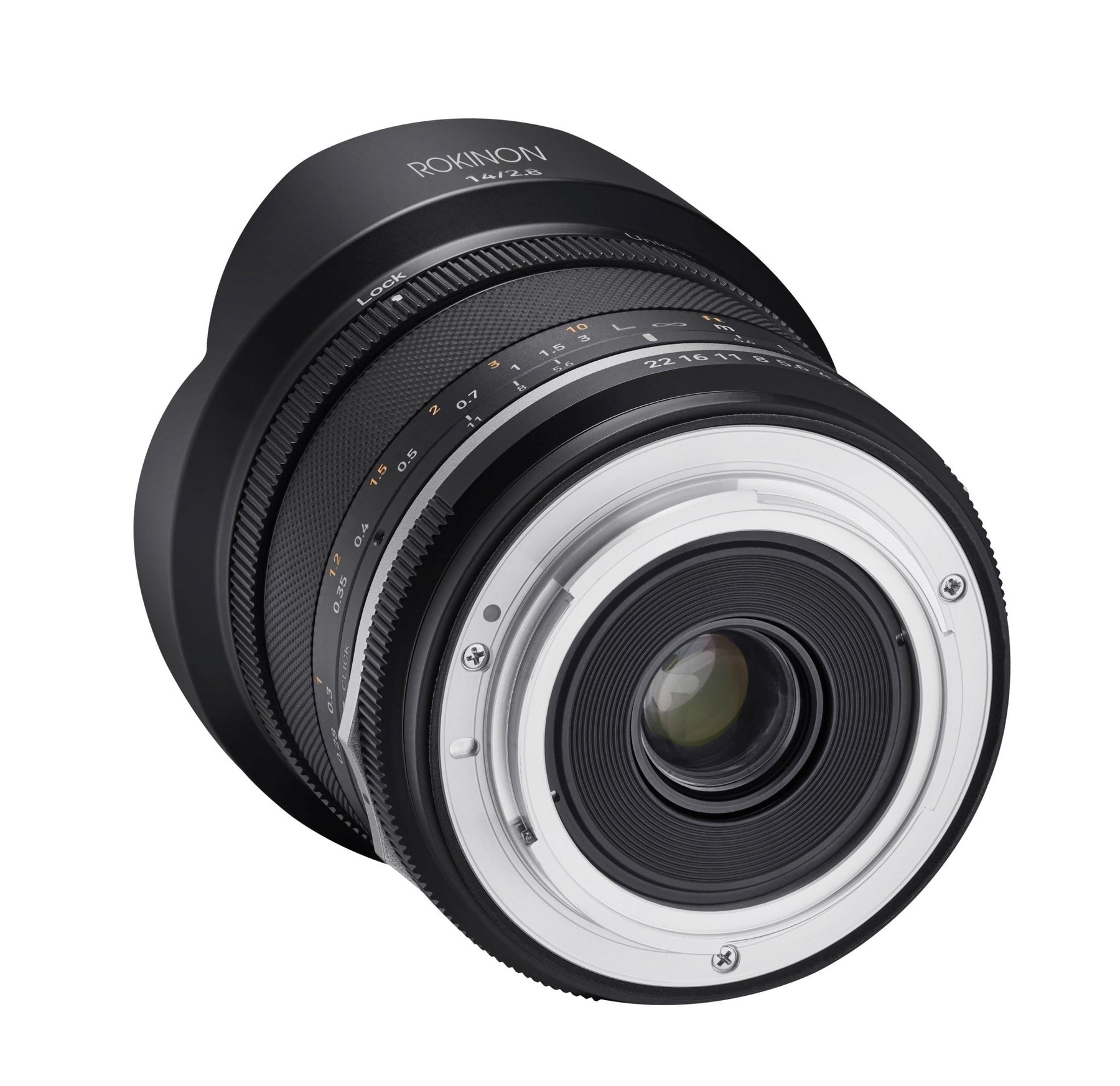 Rokinon AF 14 mm F2.8 obiettivo grandangolare con messa a fuoco automatica sigillata per Canon EF, nero (IO14AF-C Rokinon AF 14 mm F2.8 obiettivo grandangolare con messa a fuoco automatica sigillata per Canon EF, nero (IO14AF-C