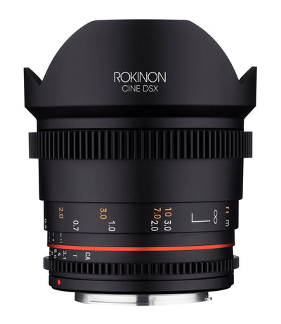 14mm T3.1 Full Frame Ultra Wide Angle Cine DSX - Rokinon Lenses - DSX14-C