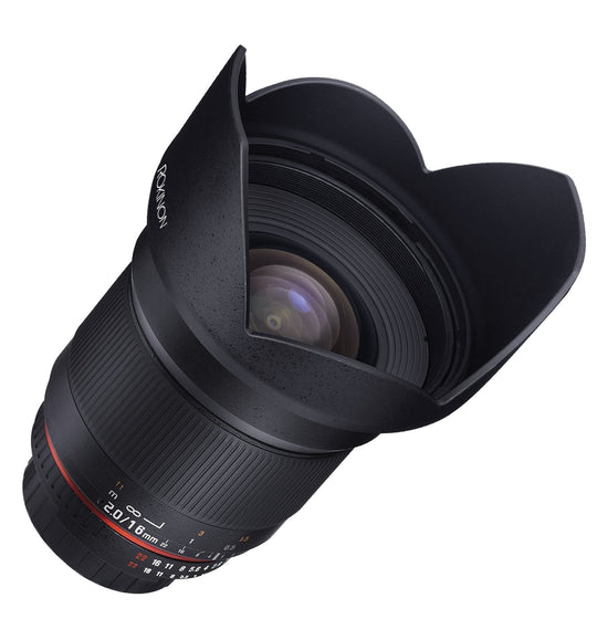 Rokinon 16???16?mm f / 2.6???22?Prime固定t2.6フルフレームCine Wide Angle Lens for Nikon、ブラック(ffds16?m-n) n5ksbvb 16mm T2.6 Full Frame Super Wide Angle Cine DS - Rokinon Lenses