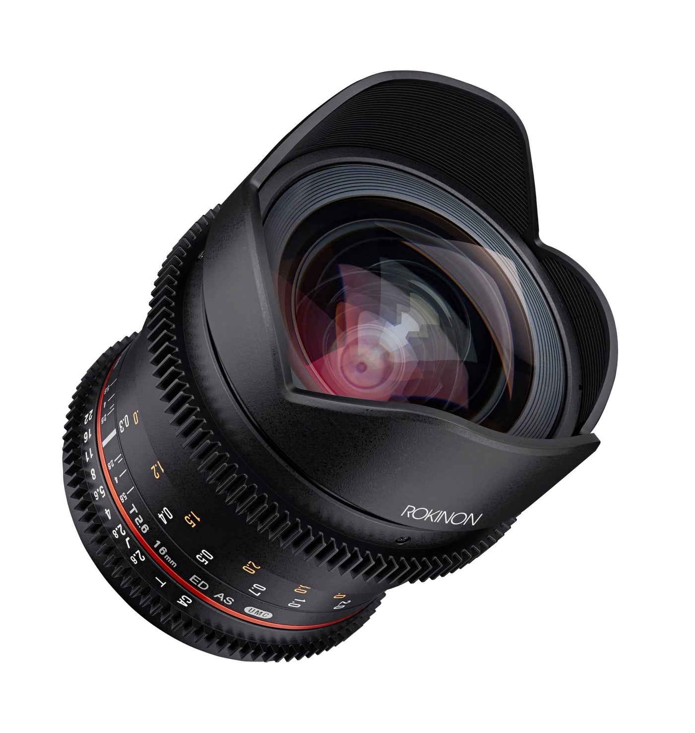 16mm T2.6 Full Frame Super Wide Angle Cine DS - Rokinon Lenses - FFDS16M-C