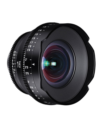 16mm T2.6 Ultra Wide Angle XEEN Pro Cinema Lens - Rokinon Lenses - XN16-C