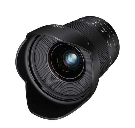Rokinon 20???20?mm F / 1.8???22固定Prime 20?mm広角レンズfor Canon EF、ブラック(rk20?m-c) 2zzhgl6 Rokinon 20mm f/1.8 ED AS UMC Lens for Canon EF RK20M-C B&H Photo
