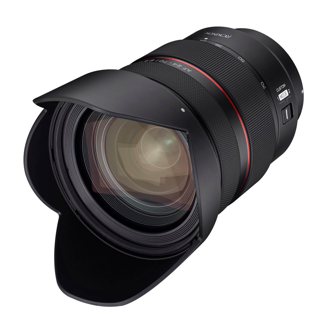 24-70mm F2.8 AF Full Frame Zoom Lens (Sony E) - Rokinon Lenses