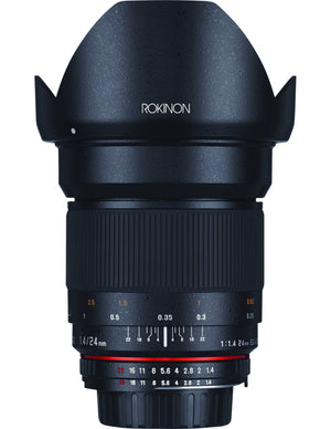 24mm F1.4 Full Frame Wide Angle - Rokinon Lenses - RK24M-C
