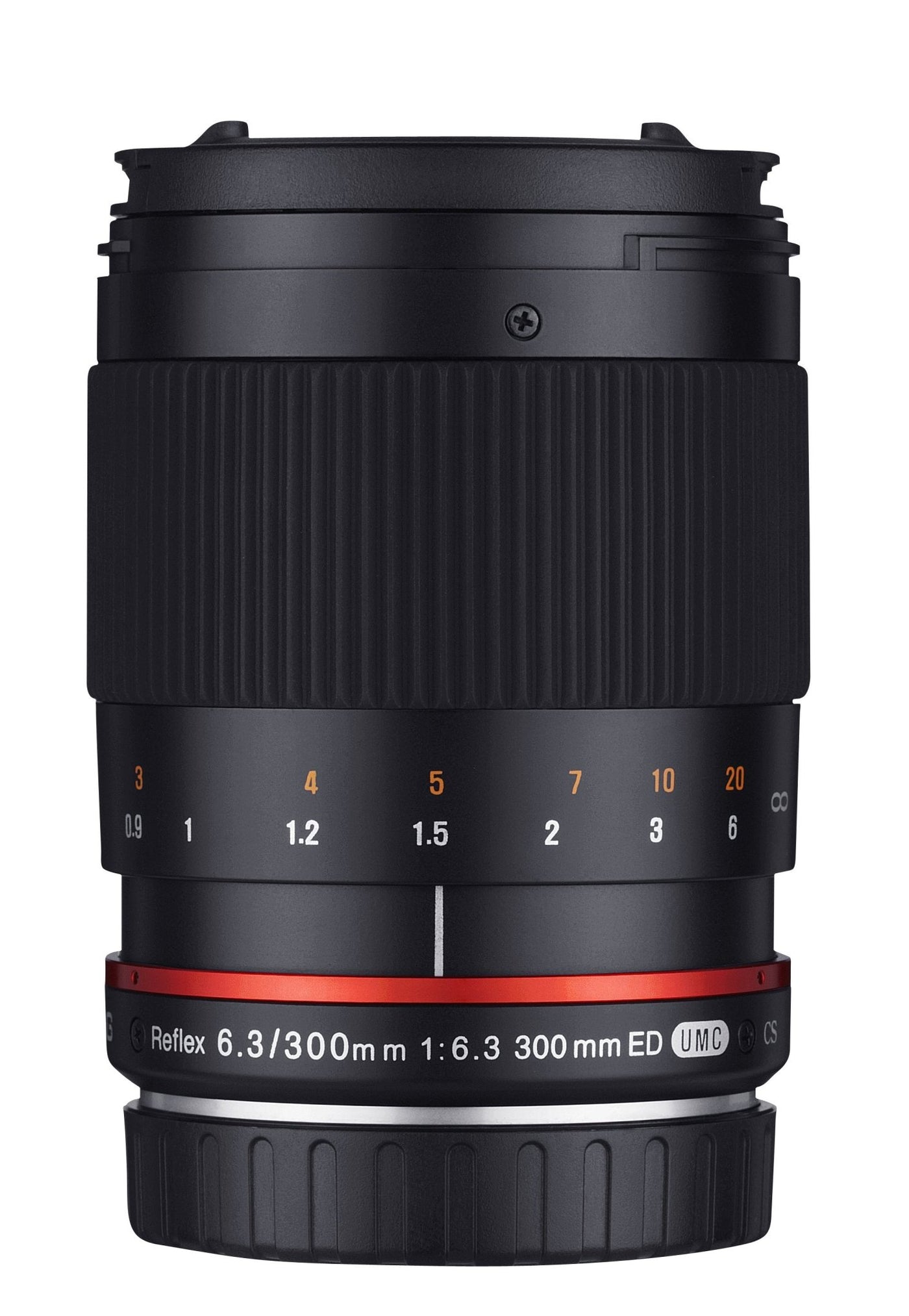 300mm F6.3 Catadioptric Compact Telephoto for Mirrorless Cameras - Rokinon Lenses - 300M-M-BK