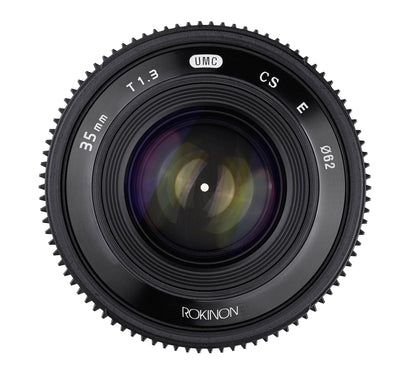 35mm T1.3 Compact High Speed Cine - Rokinon Lenses - CV3512-E