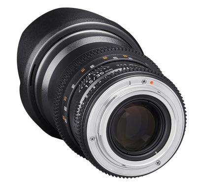 35mm T1.5 Full Frame Wide Angle Cine DS - Rokinon Lenses - DS35M-C