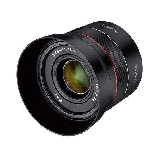 45mm F1.8 AF Compact Full Frame (Sony E) - Rokinon Lenses