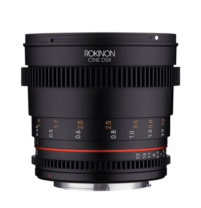 50mm T1.5 Full Frame Cine DSX - Rokinon Lenses - DSX50-C