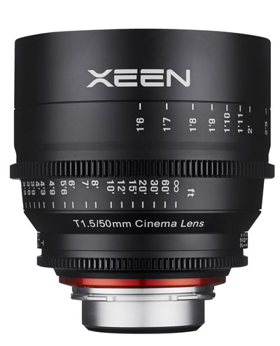 50mm T1.5 XEEN Pro Cinema Lens - Rokinon Lenses - XN50-C