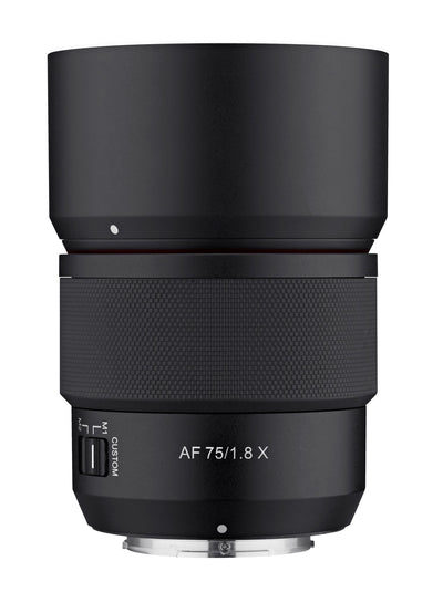 75mm F1.8 AF APS-C Compact Telephoto (Fuji X) - Rokinon Lenses - IO75AF-FX