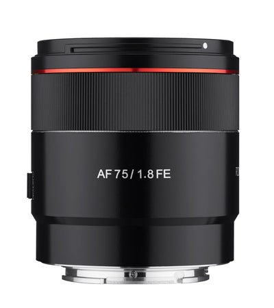75mm F1.8 AF Compact Full Frame Telephoto (Sony E) - Rokinon Lenses - IO75AF-E