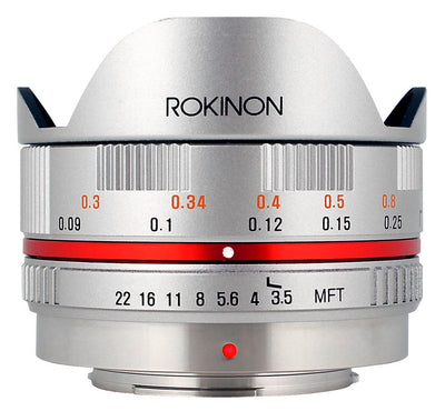 7.5mm F3.5 Fisheye (MFT) - Rokinon Lenses - FE75MFT-S