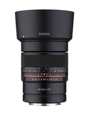 85mm F1.4 Full Frame Telephoto (Canon RF) - Rokinon Lenses - RF85-C